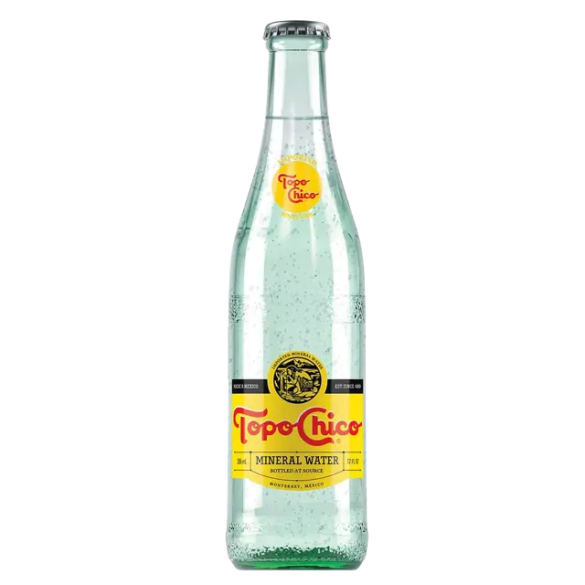 Topo Chico Mineral Water Glass Bottle