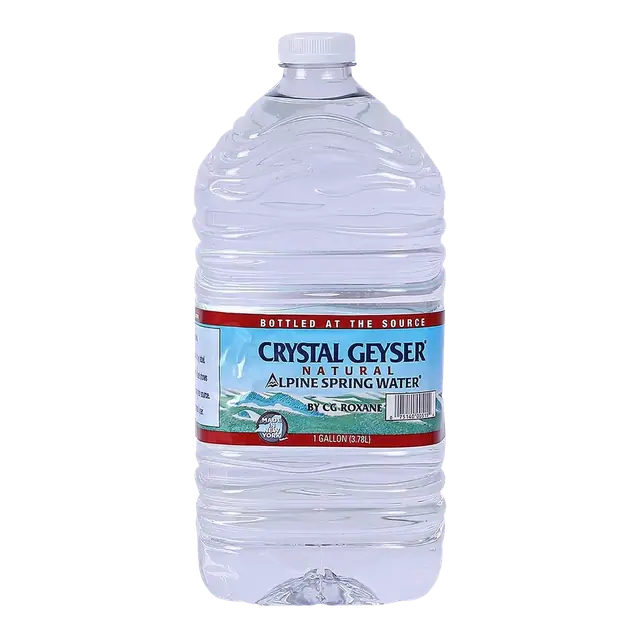 Crystal Geyser Alpine Spring Water (Johnstown, New York) Gallon