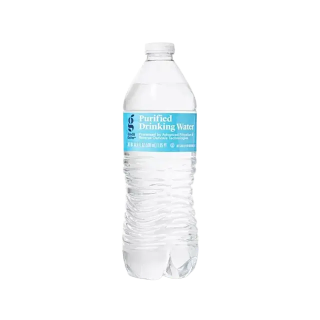 Good & Gather Purified Water Plastic Bottle