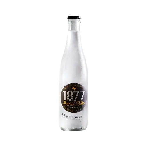 H‑E‑B 1877 Sparkling Mineral Water Glass Bottle