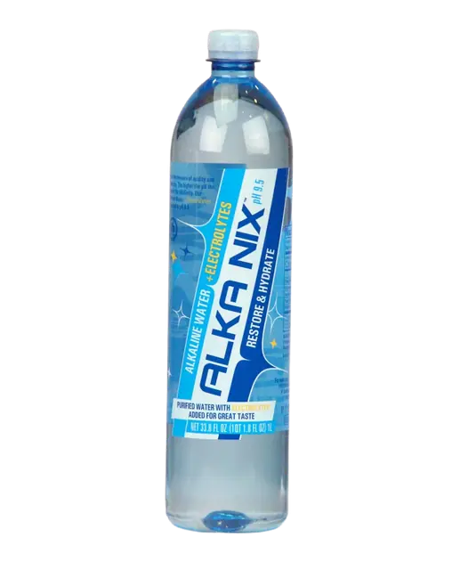 Alka Nix Electrolyte Water plastic bottle