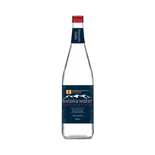 Beloka Lightly Sparkling Mineral Water Glass Bottle