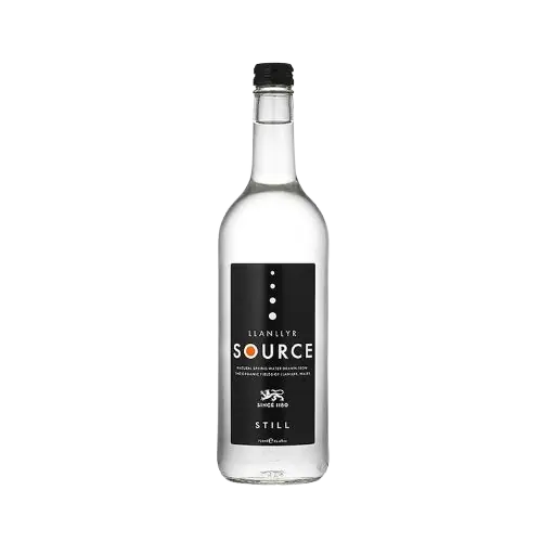 Llanllyr Source Still Natural Spring Water Glass Bottle