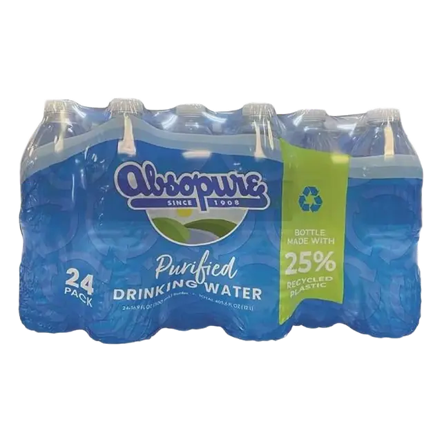 Absopure Purified Drinking Water Plastic Bottle