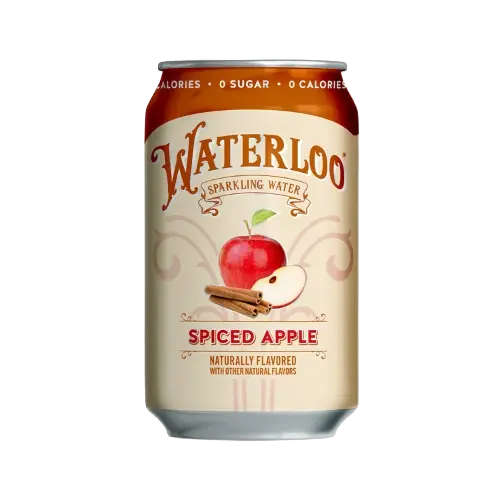 Waterloo Sparkling Water – Spiced Apple Can