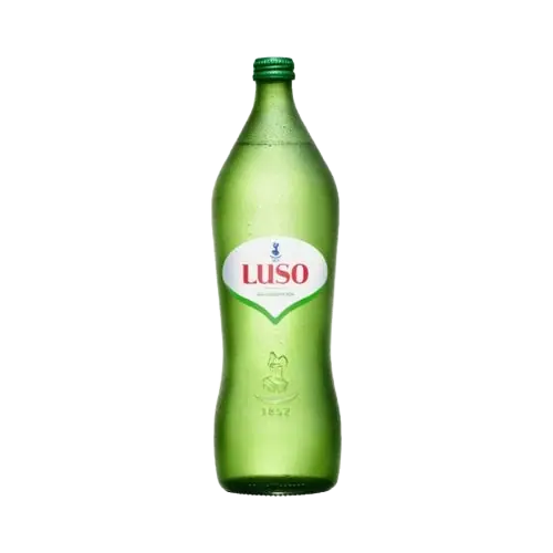 Água de Luso Sparkling Water Glass Bottle