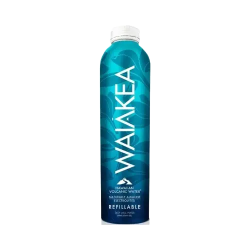 Waiakea Alkaline Water Aluminum Bottle