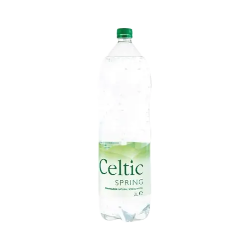 Celtic  Spring Sparkling Natural Mineral Spring Water Plastic Bottle