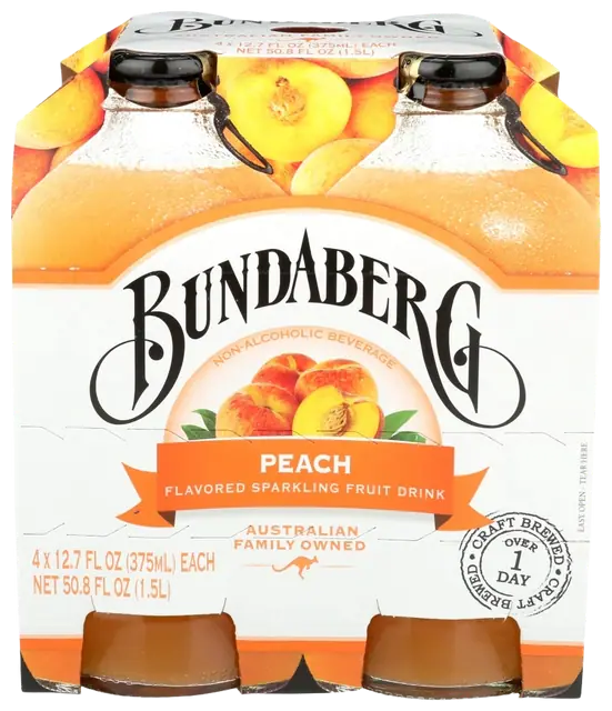 Bundaberg Peach sparkling drink