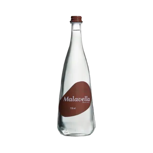 Malavella Sparkling Water Glass Bottle